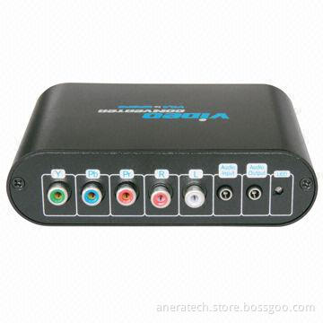 VGA to component video converter, 3W maximum power consumption